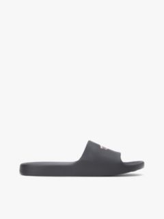 Wavy Flag Logo Slides — Black 1