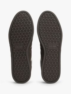 The Greenwich Topstitch Leather Trainers — Brown 5
