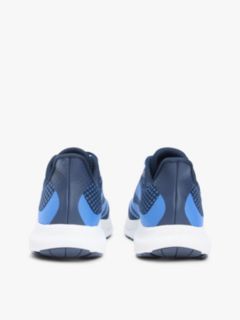 Jacquard Knit Logo Trainers — Blue 4