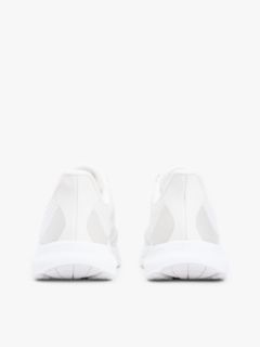 Jacquard Knit Logo Trainers — White 4