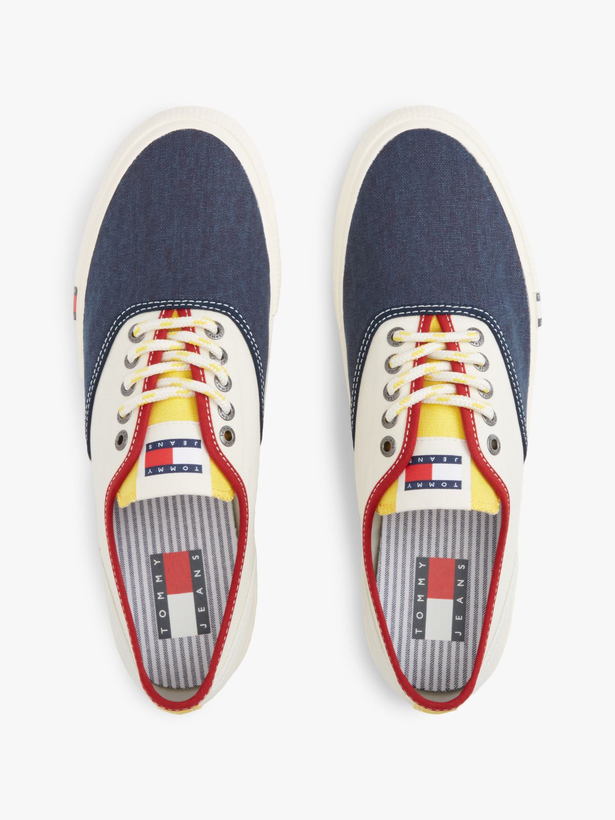 Archive Canvas Colour-Blocked Trainers — Multi