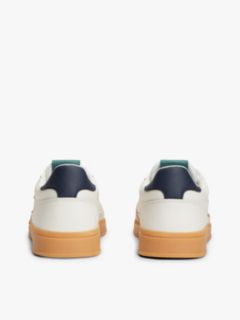 The Greenwich Logo Leather Trainers — White 4