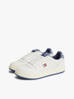Leather Bandana Print Archive Court Trainers — Multi 2