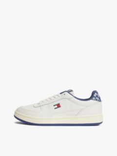 Leather Bandana Print Archive Court Trainers — Multi 7