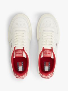Leather Bandana Print Archive Court Trainers — Multi 3
