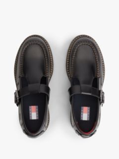 Archive Leather Cleat T-Bar Shoes — Black 3