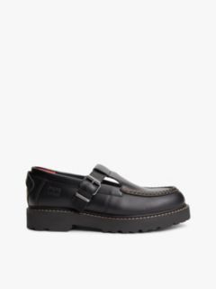 Archive Leather Cleat T-Bar Shoes — Black 7