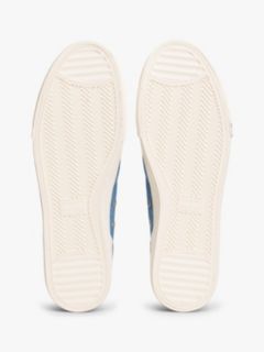 Archive Flag Stripe Denim Trainers — Blue 5