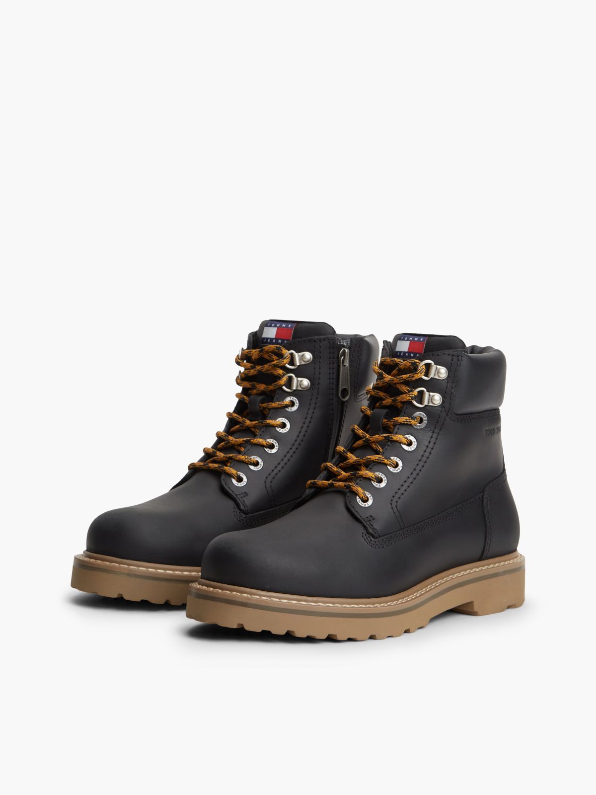 Archive Waterproof Leather Cleat Boots — Black