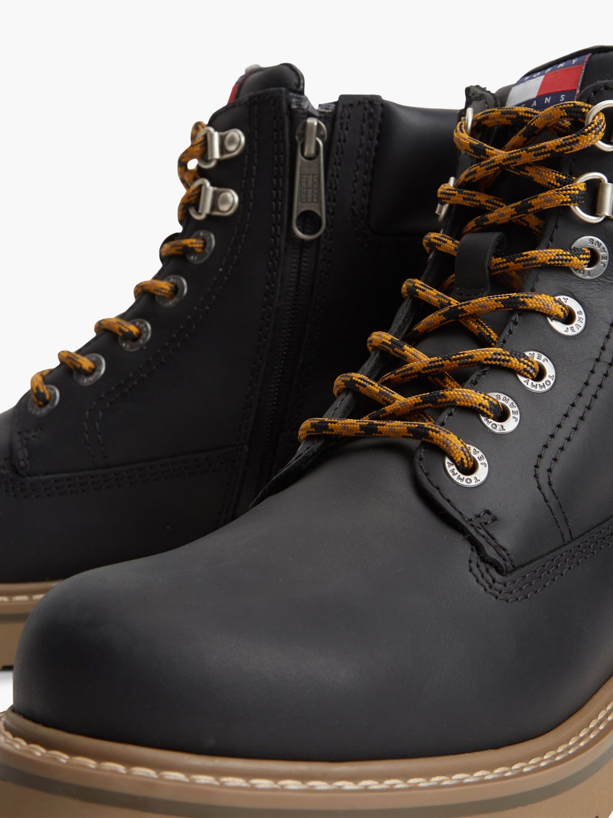 Archive Waterproof Leather Cleat Boots — Black