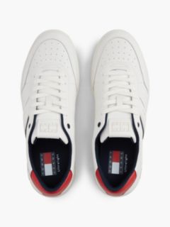 Lightweight Court Trainers With Leather — Blue 3