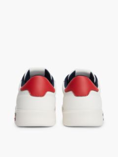 Lightweight Court Trainers With Leather — Blue 4