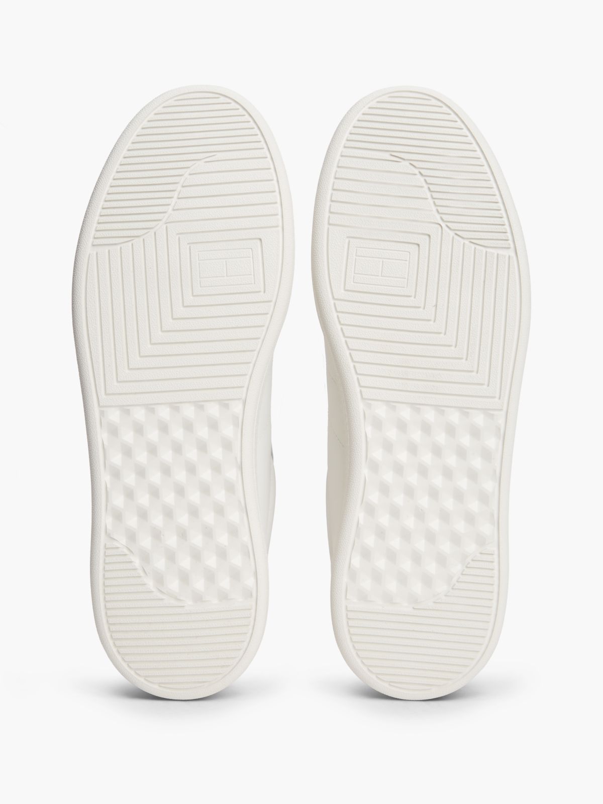 Lightweight Court Trainers With Leather — Blue