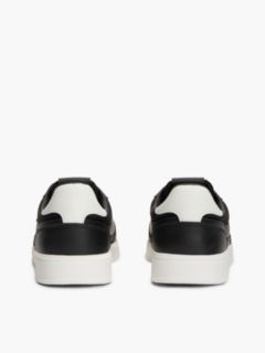 The Greenwich Logo Trainers With Leather — Black 4