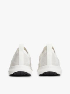 Logo Knit Pull-On Trainers — White 4