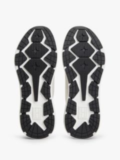 Logo Knit Pull-On Trainers — White 5