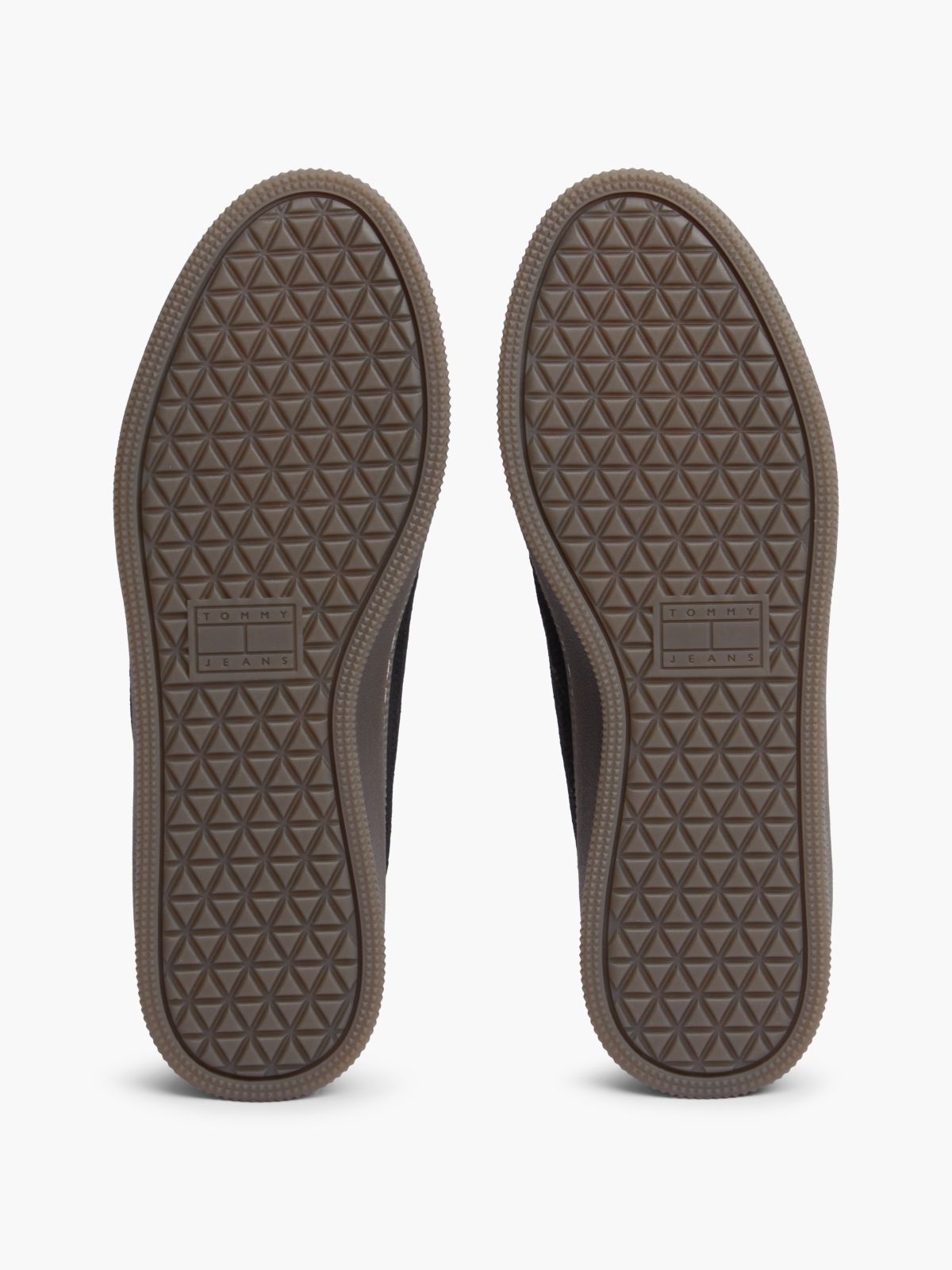 The Greenwich Logo Suede Court Trainers — Black