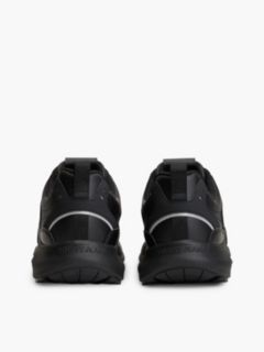 Mixed Texture Chunky Trainers — Black 4
