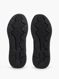Mixed Texture Chunky Trainers — Black 5