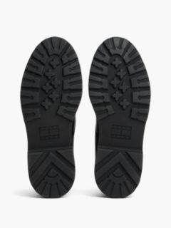 Archive Leather Lace-Up Mid Boots — Black 5
