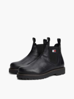 Archive Warm Lined Leather Chelsea Boots — Black 2