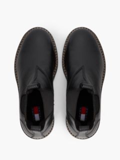 Archive Warm Lined Leather Chelsea Boots — Black 3