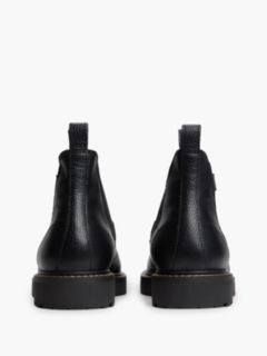 Archive Warm Lined Leather Chelsea Boots — Black 4