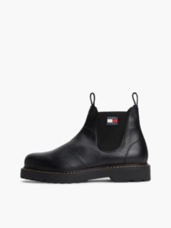 Archive Warm Lined Leather Chelsea Boots — Black 7