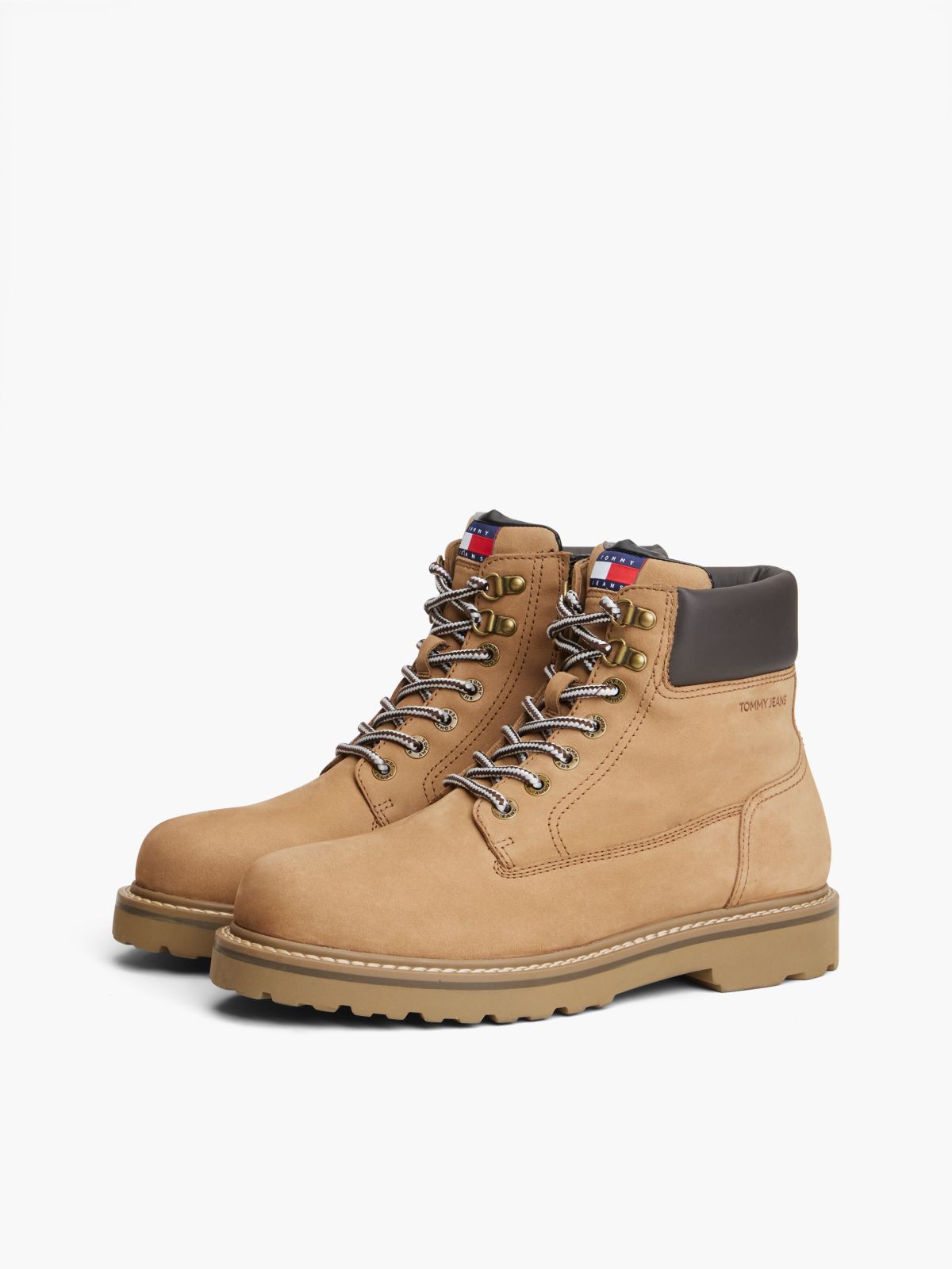 Archive Leather Warm Lined Boots — Brown