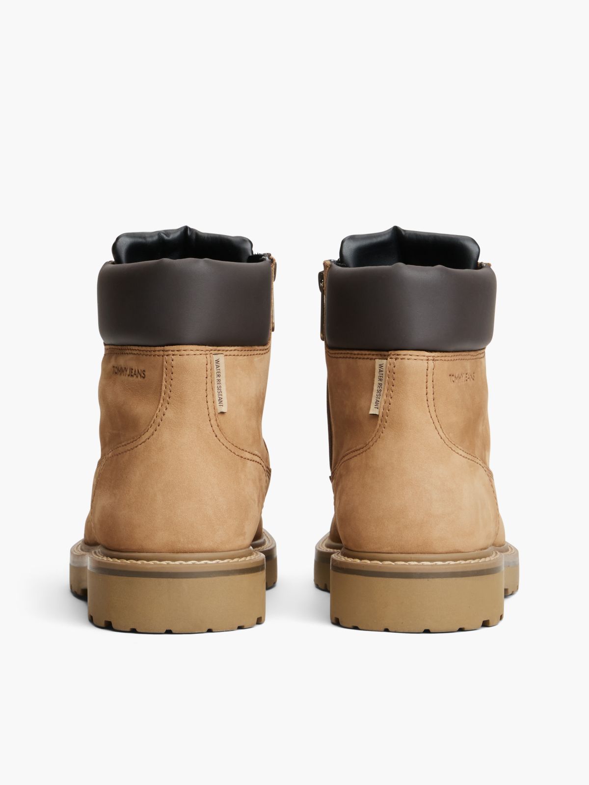 Archive Leather Warm Lined Boots — Brown