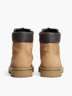 Archive Leather Warm Lined Boots — Brown 4