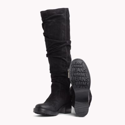 tommy biker boots