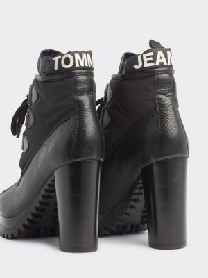 tommy hilfiger heels boots