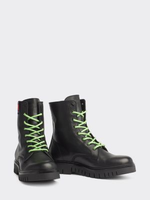tommy hilfiger lace up boot