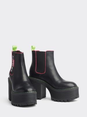 tommy hilfiger chelsea boots black