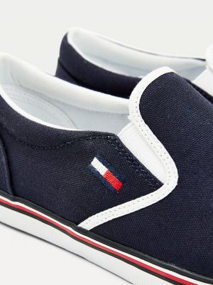 tommy slip on trainers