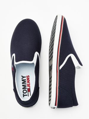 tommy hilfiger slip on logo trainers