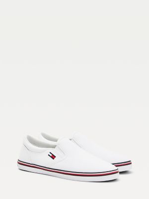 tommy jeans slip on logo trainers