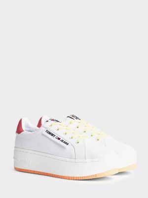 tommy hilfiger flatform trainers