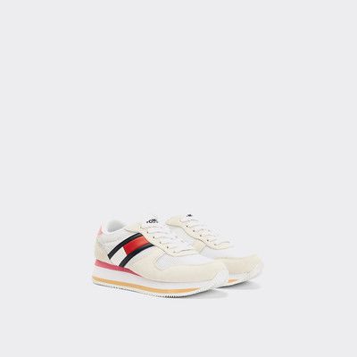 tommy jeans flag flatform trainers