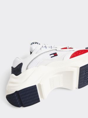 chunky sole trainers tommy hilfiger