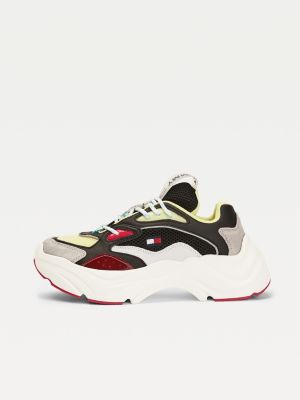 chunky sole trainers tommy hilfiger