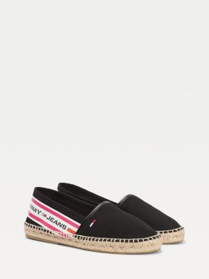 tommy hilfiger black espadrilles