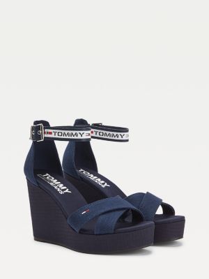 tommy jeans wedges