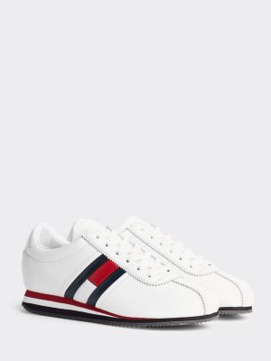 tommy hilfiger retro flag trainers