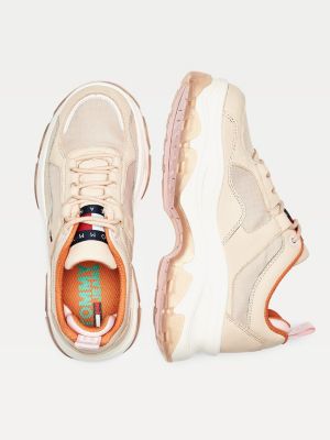 tommy hilfiger beige shoes