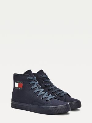 tommy hilfiger high top trainers