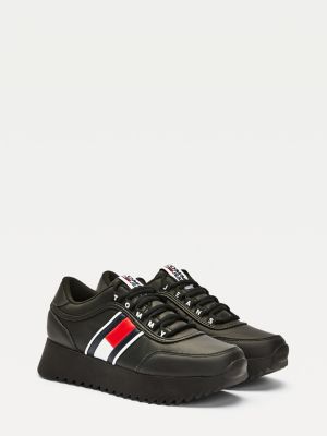 tommy flatform trainers