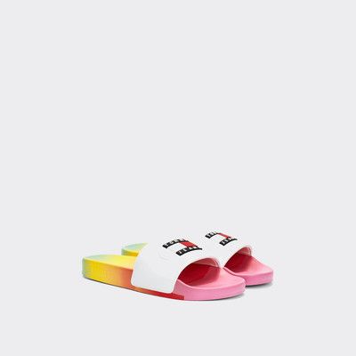 tommy hilfiger slides pink