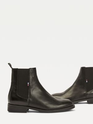 tommy hilfiger essential leather boot